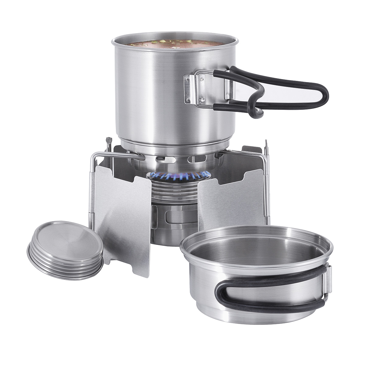 Tatonka Alcohol Burner Set - Kochgeschirr mit Spirituskocher