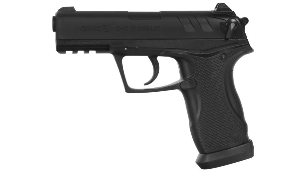 Gamo C-15 Blowback CO2 Pistole 4,5mm (.177) Diabolo und BB