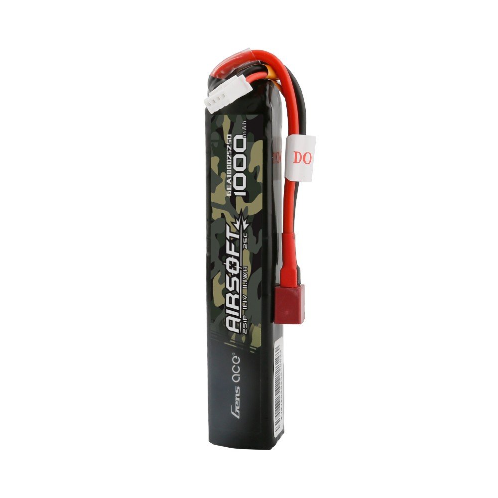 Gens ace Airsoft Lipo 1000mAh 7,4V 25C