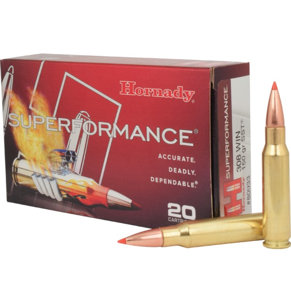 Hornady .308 Win. Superperformance SST 165 gr ./ 10,7 g