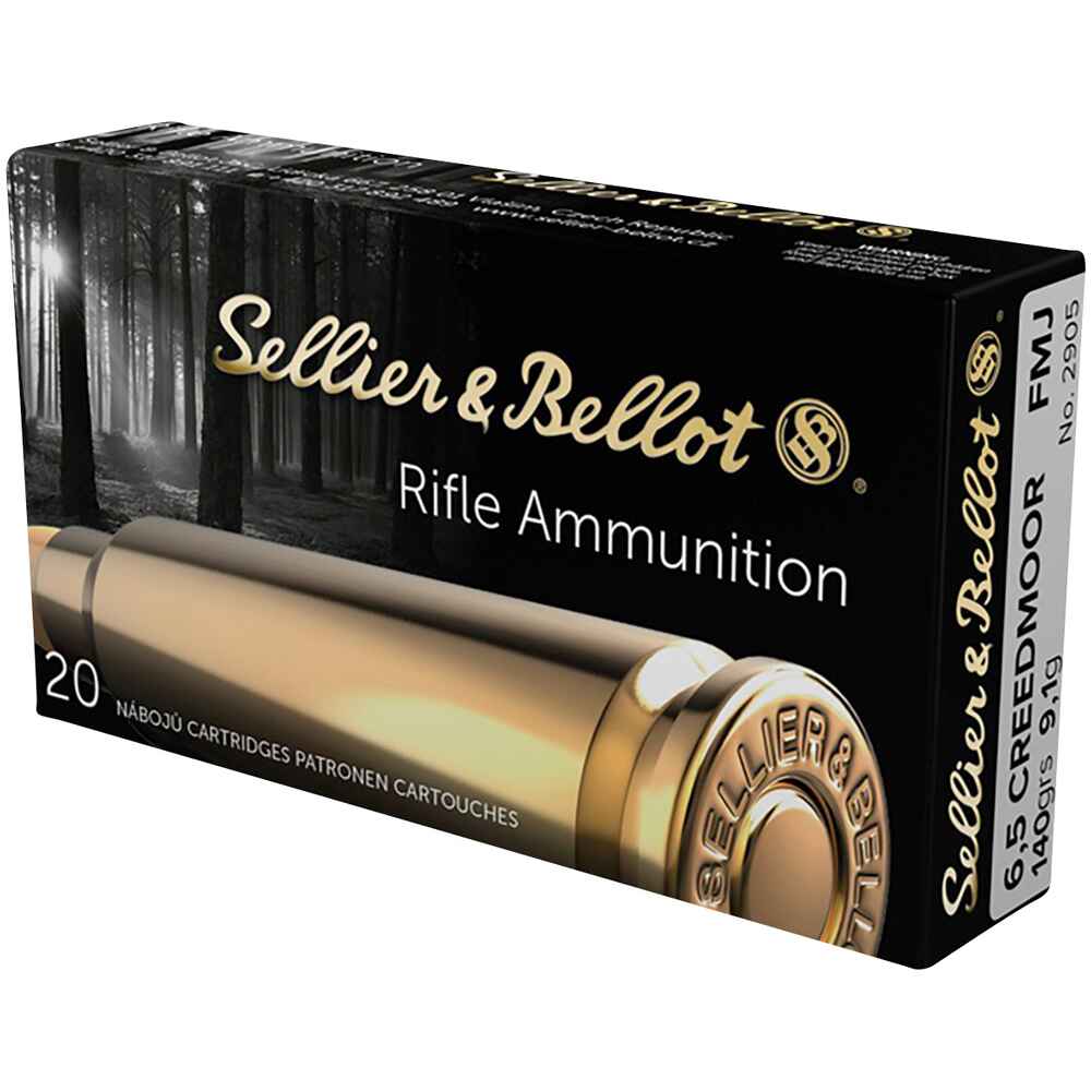 S&B 6,5 Creedmoor 9,1g / 140gr Vollmantel