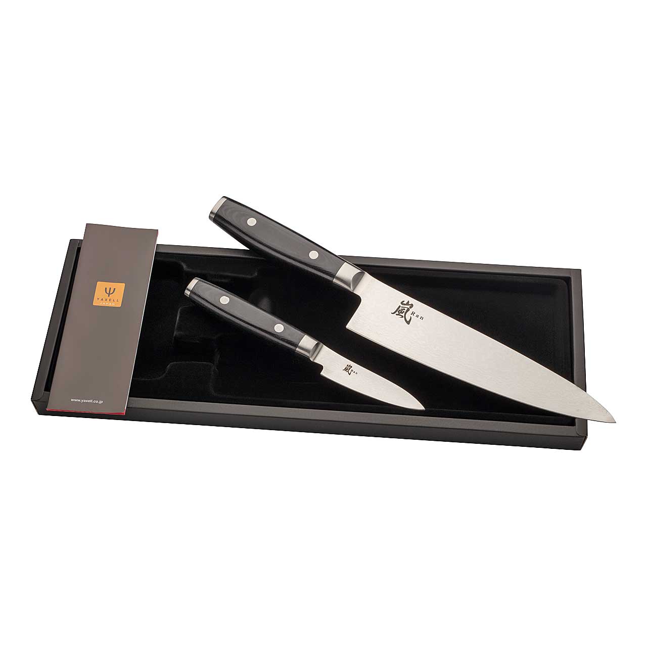 Yaxell Kochmesser-Set Chef- + Gemüsemesser Ran