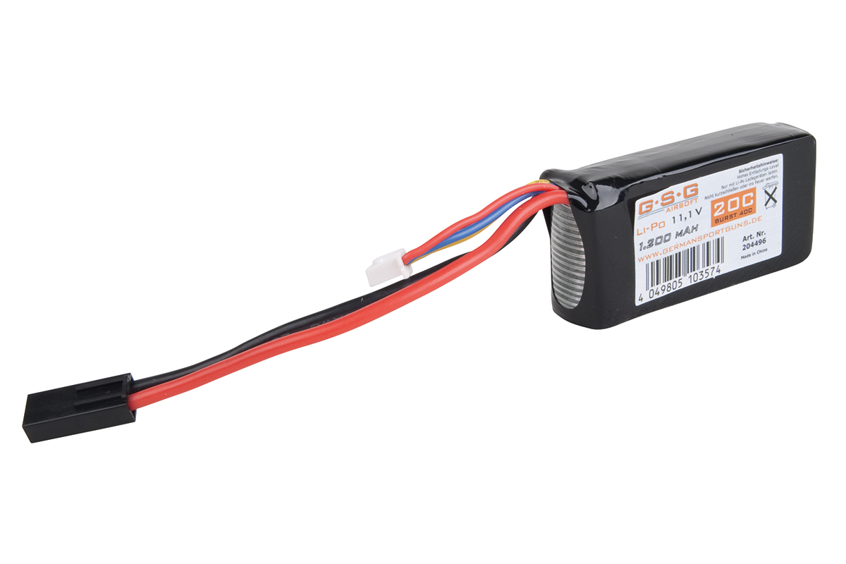 GSG 11,1V Li-Po Airsoft-Akku 1200mAh