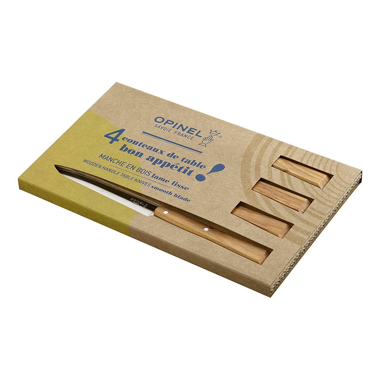 Opinel Messersatz South Spirit Olivenholz