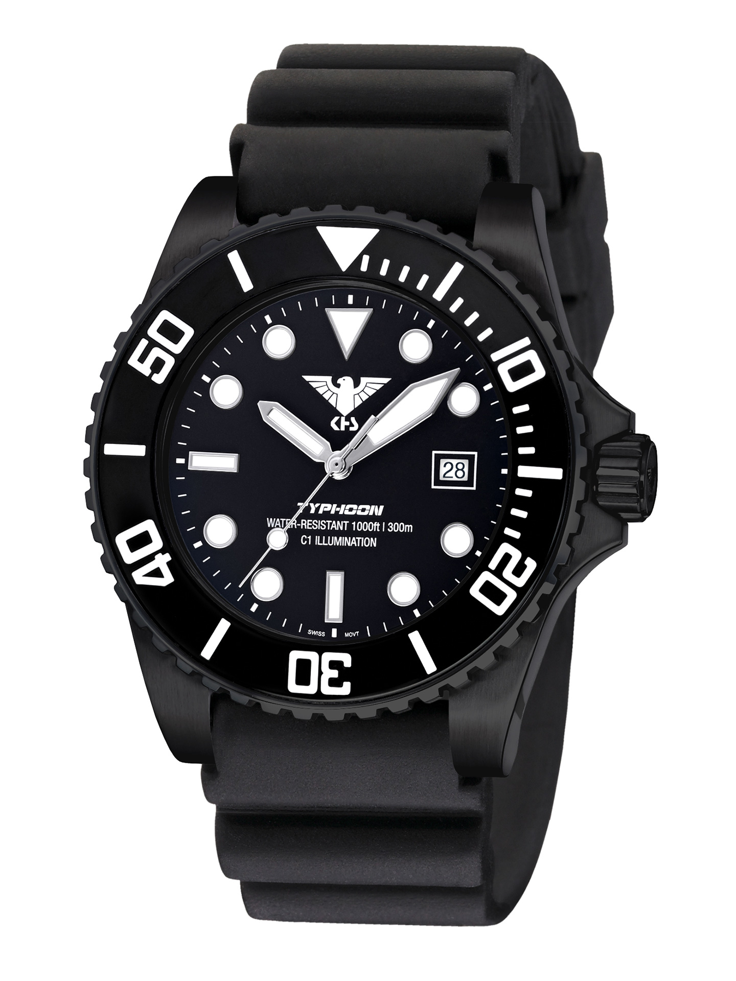 KHS Typhoon Black Steel