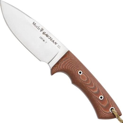 Muela Gavilan Micarta Braun