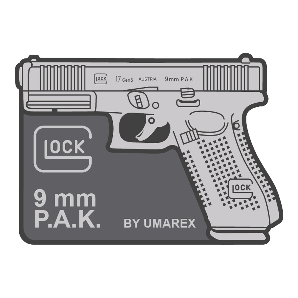 Glock Rubberpatch Glock 17 GEN5 SSW