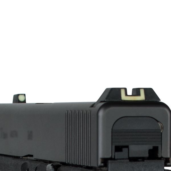 Glock Visierung Stahl nachleuchtend