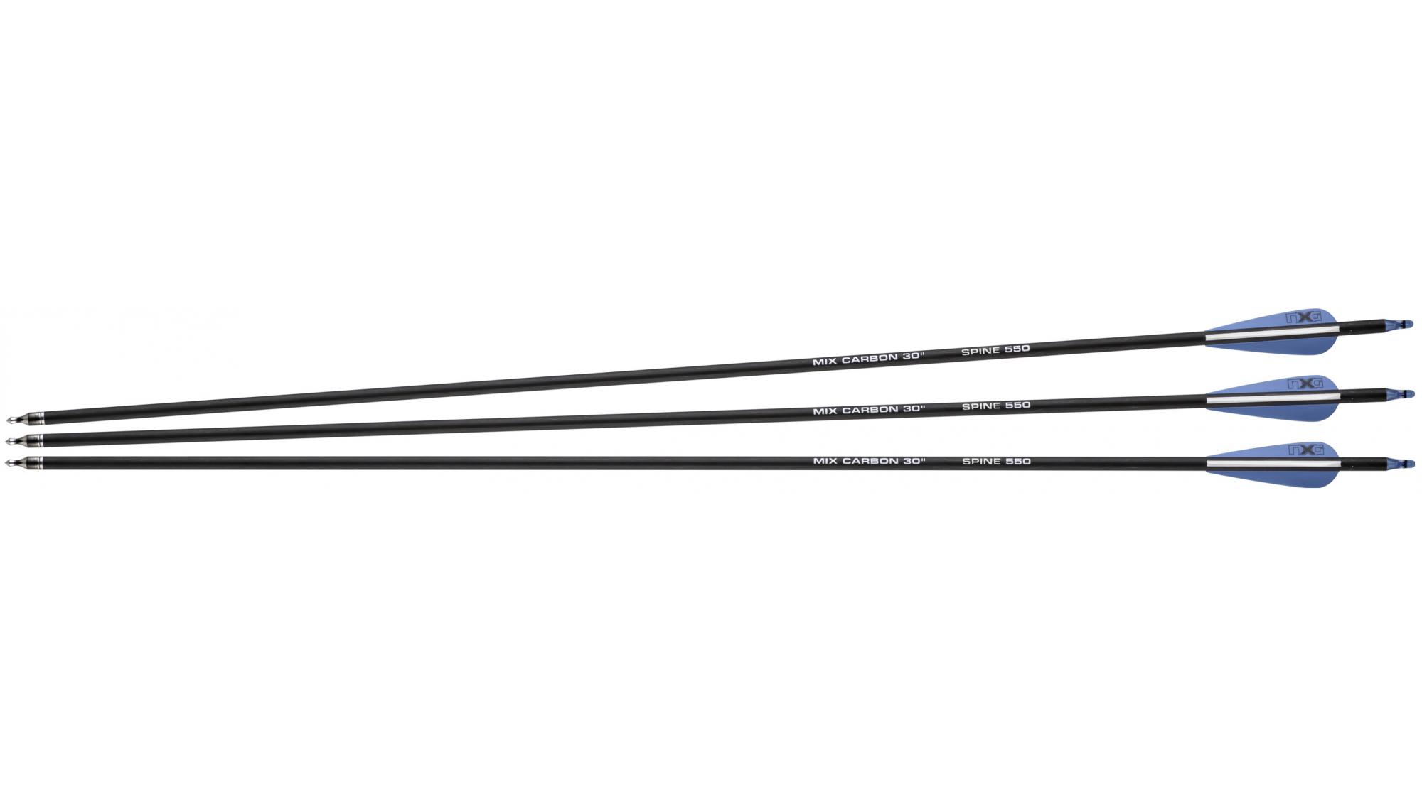 NXG Carbonmix-Pfeile 30“ Spine 550