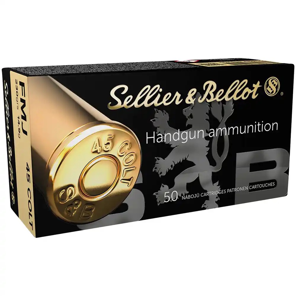 Sellier&Bellot .45 LC Vollmantel Rundkopf 14,9g/230grs.