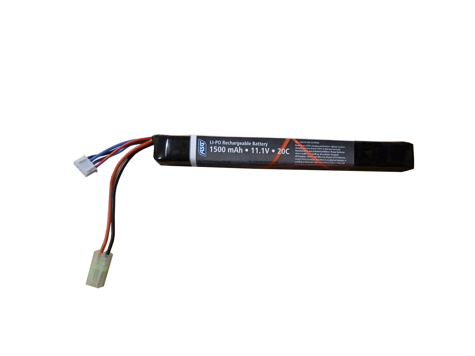 ASG Akku 11,1V 1500 mAh LI-PO Single Stick Typ