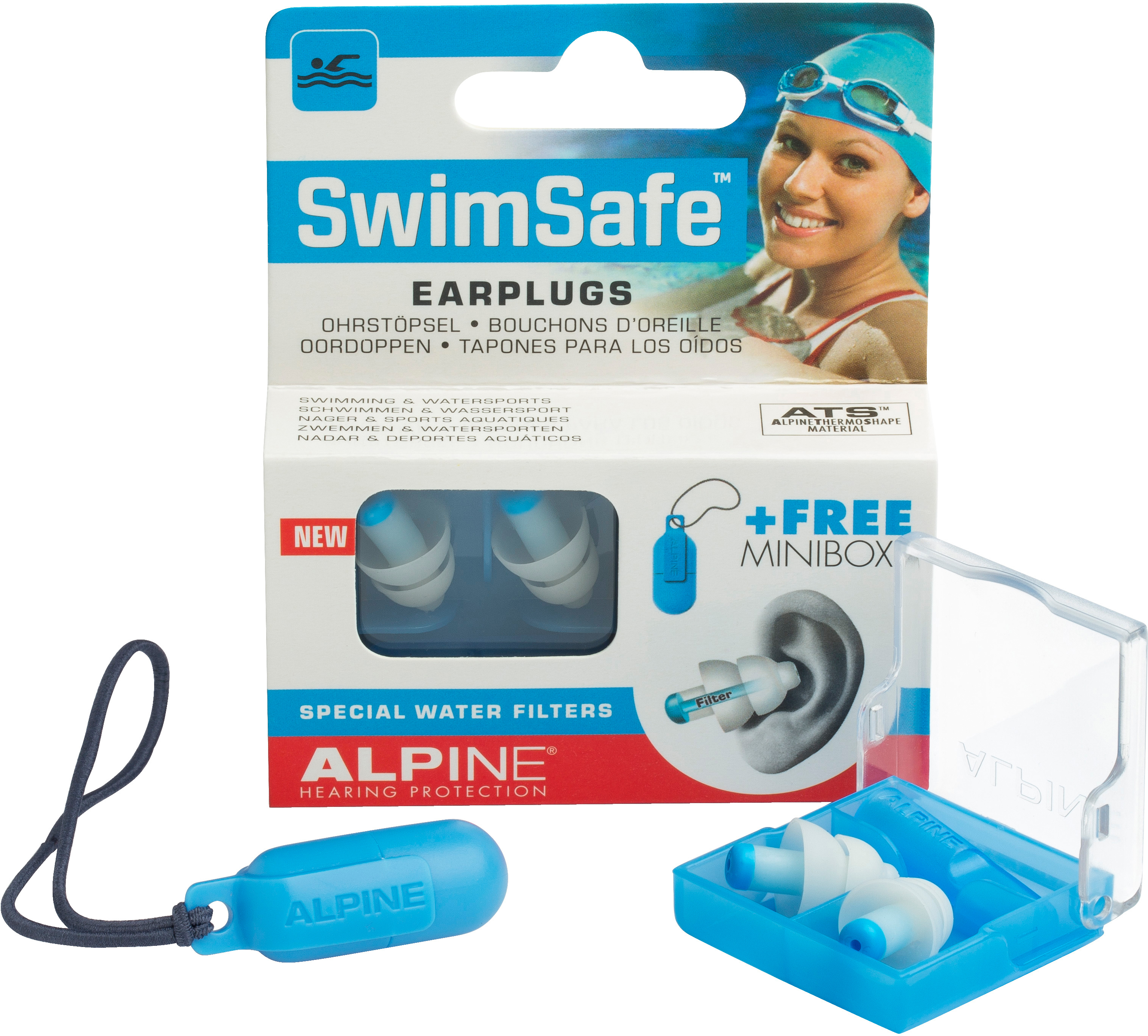 Alpine SwimSafe Ohrstöpsel für Schwimmer