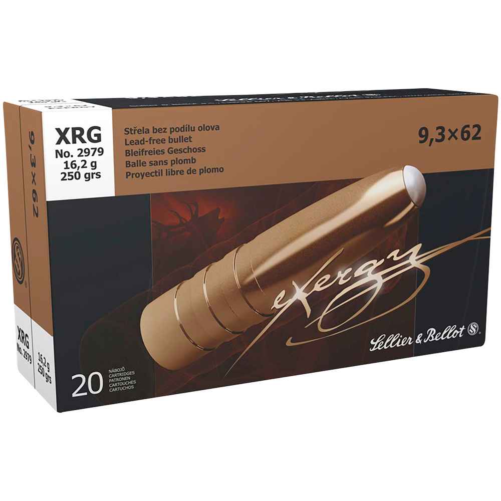 S&B 9,3x62 eXergy XRG bleifrei 16,2g / 250gr