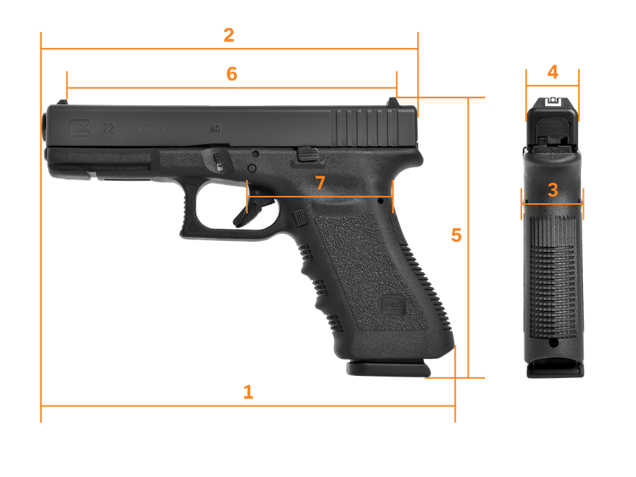 Glock 22 Pistole .40S&W