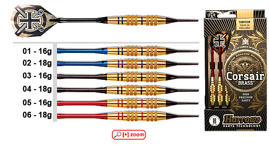 Harrows Corsair Softip Darts