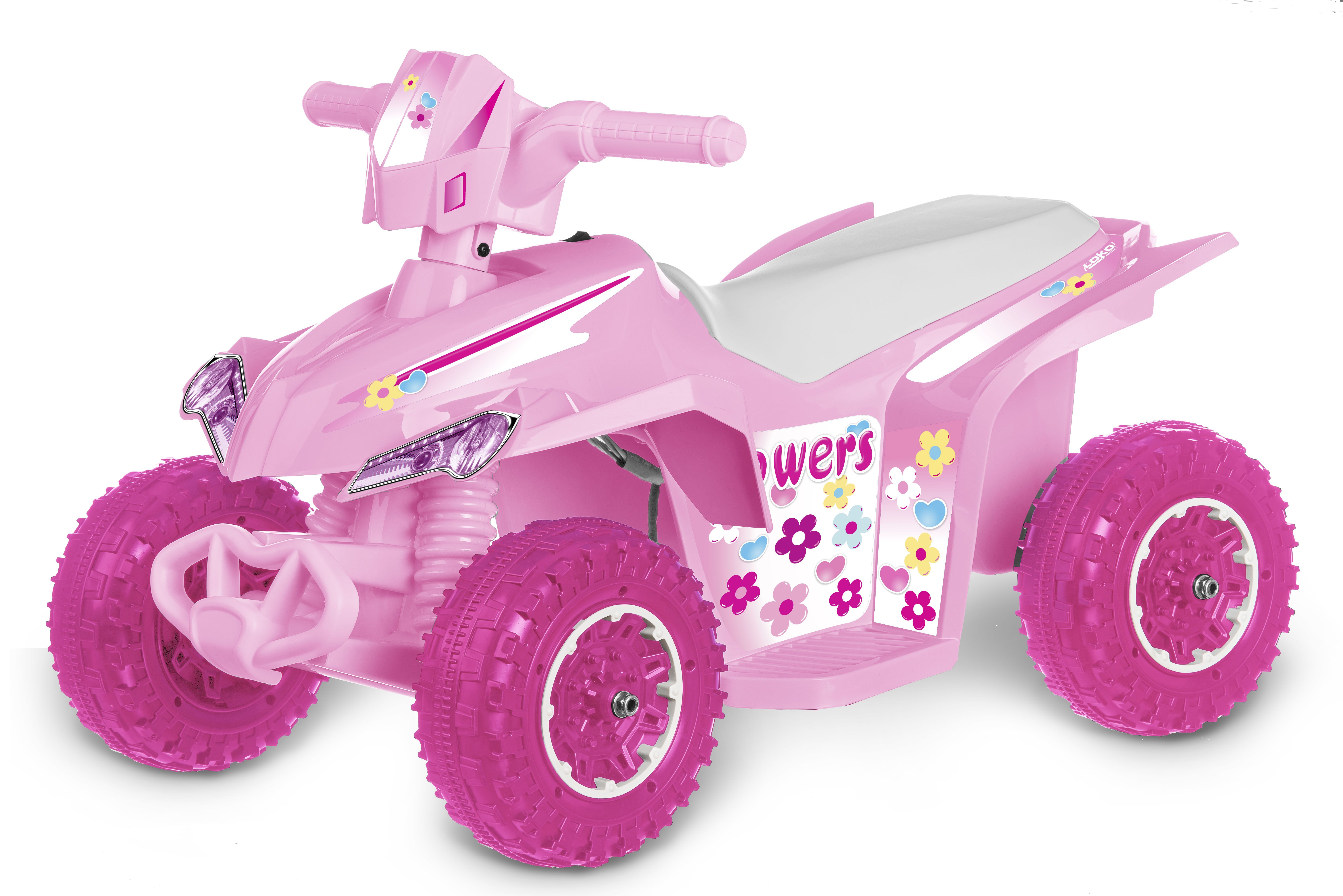 Carromco Quad Flowers 4-Rad Kinderfahrzeug
