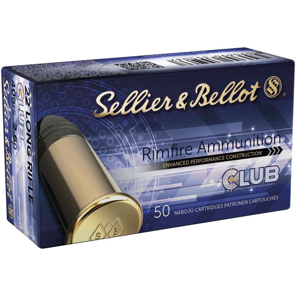 Sellier & Bellot .22lfb Club SV 2,6g / 40gr