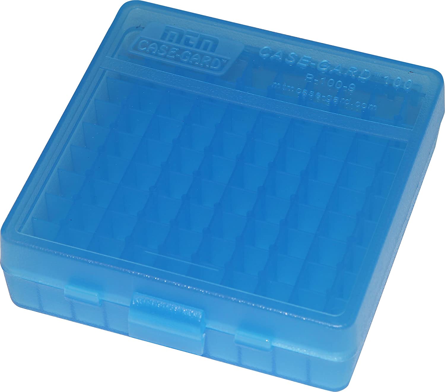 Munitionsaufbewahrungsbox für 9mm in Blau
