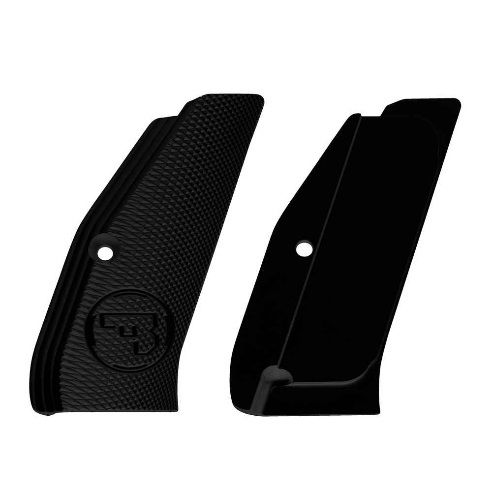 Griffschalen, lang für SP-01 Alu Schwarz