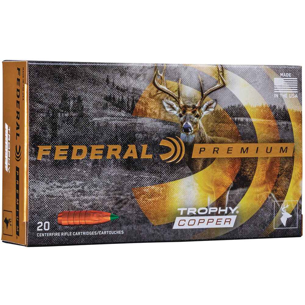 Federal .338 Win. Mag. Trophy Copper bleifrei 14,6g/225grs.