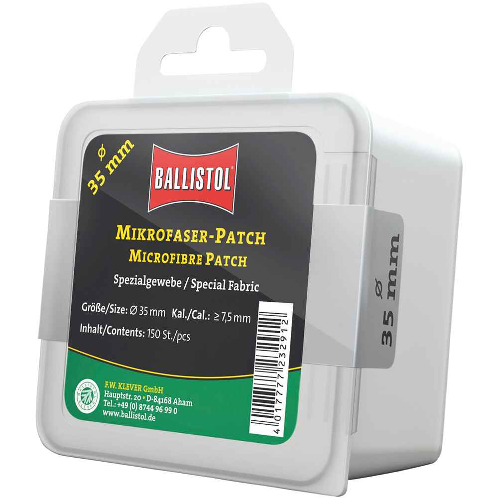 Ballistol Mikrofaser- Patch Rund 35mm