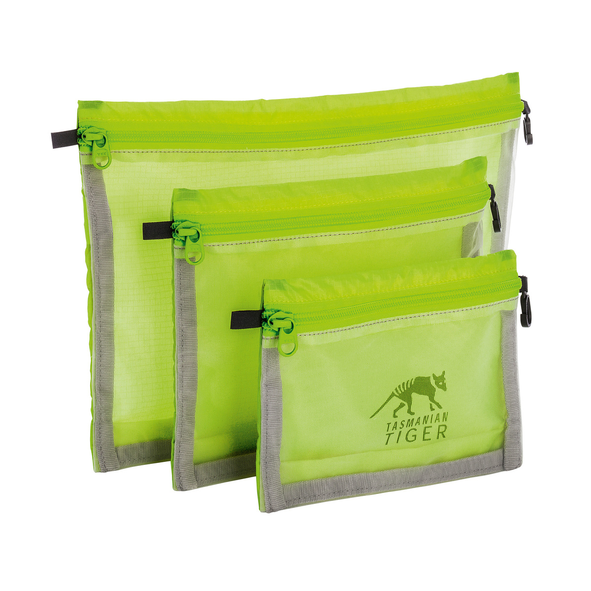 Tasmanian Tiger Mesh Pocket Set Neon