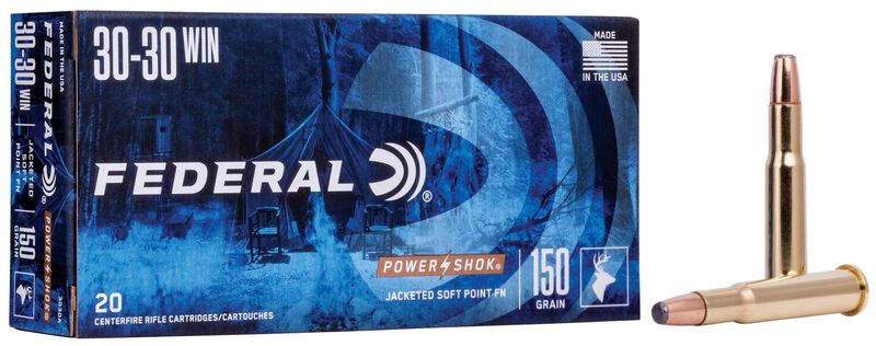 Federal .30-30 Win.  9,7g / 150gr Power-Shok