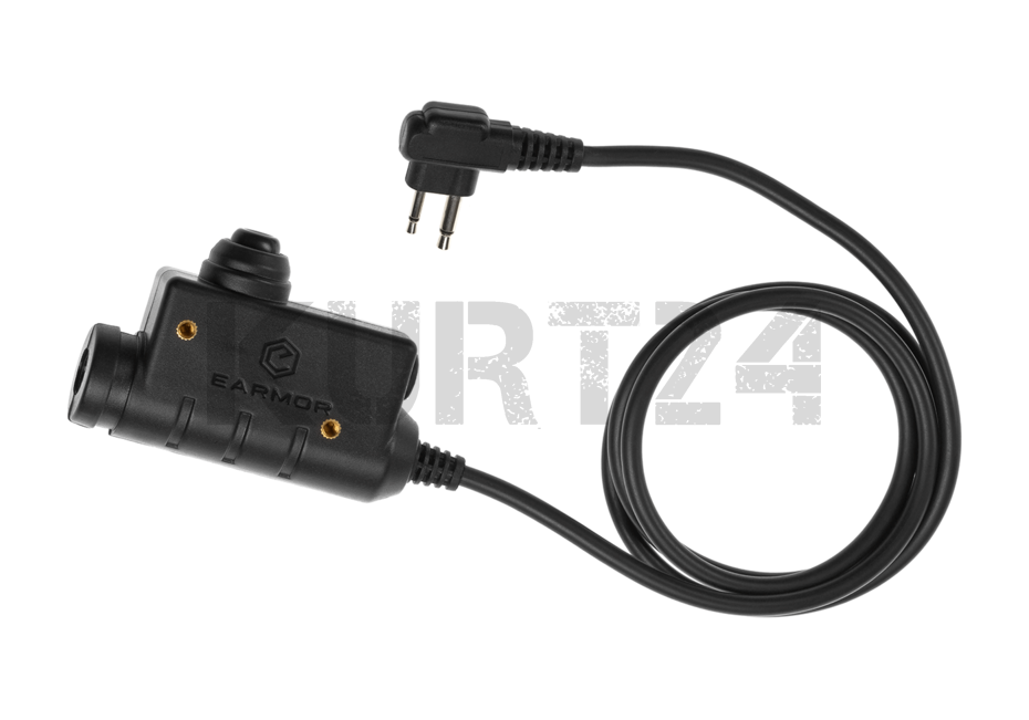 Earmor M51 Tactical PTT Motorola Two Pin