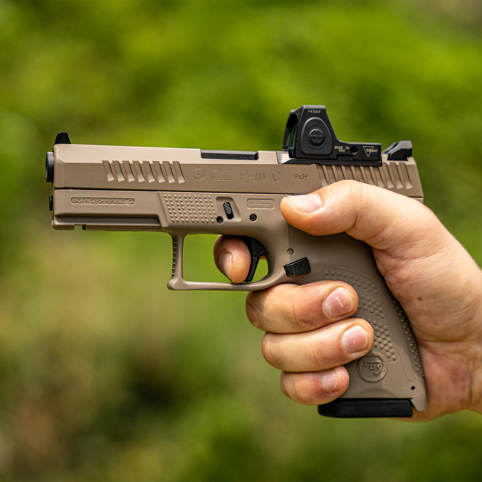 CZ P-10 C Optics Ready FDE 9mm Luger
