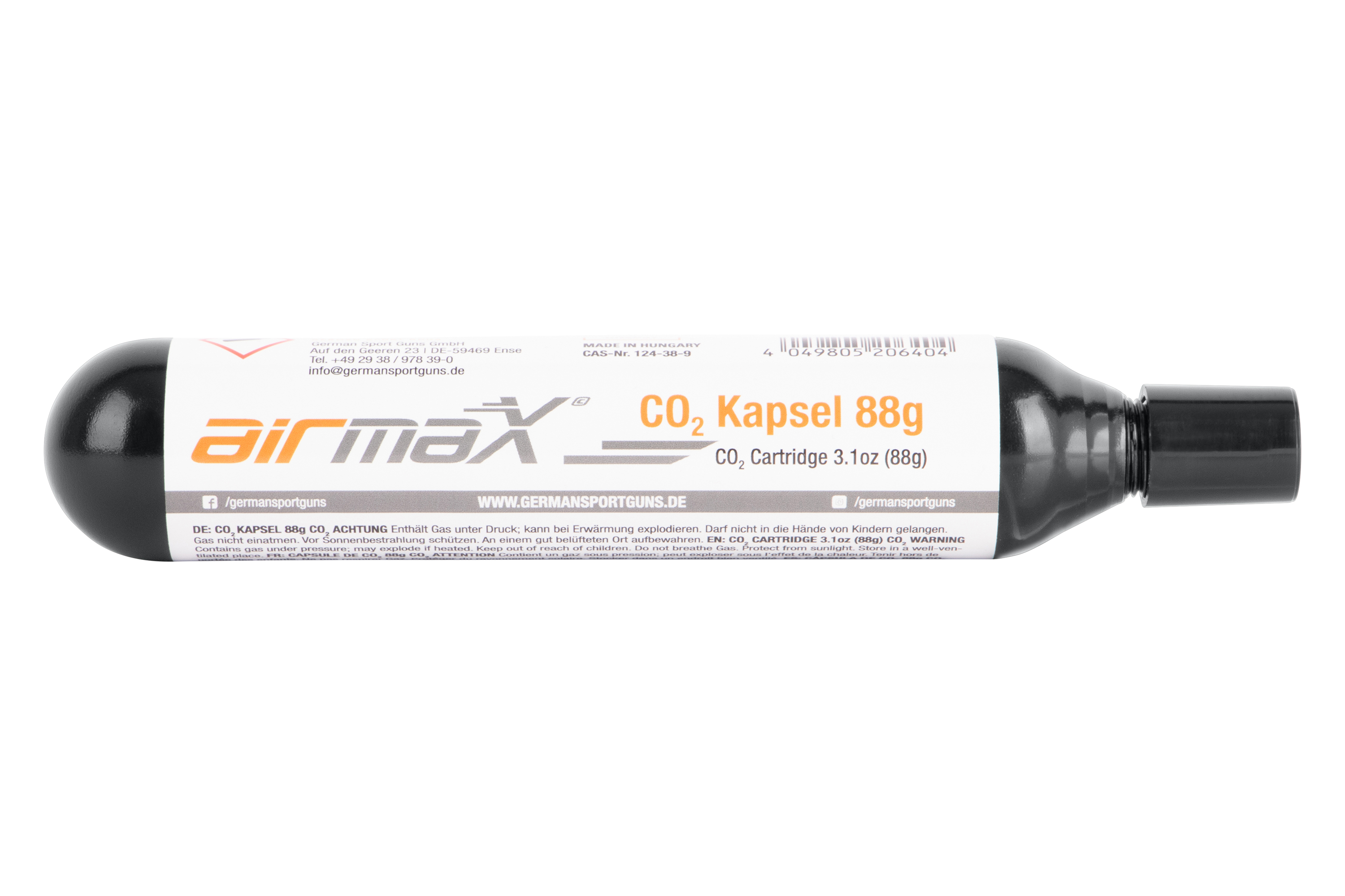 205476 airmaX 88g Co2 Kapsel