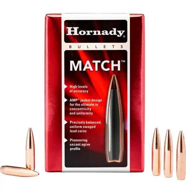 Hornady .30/ .308 168gr BTHP Match Geschosse