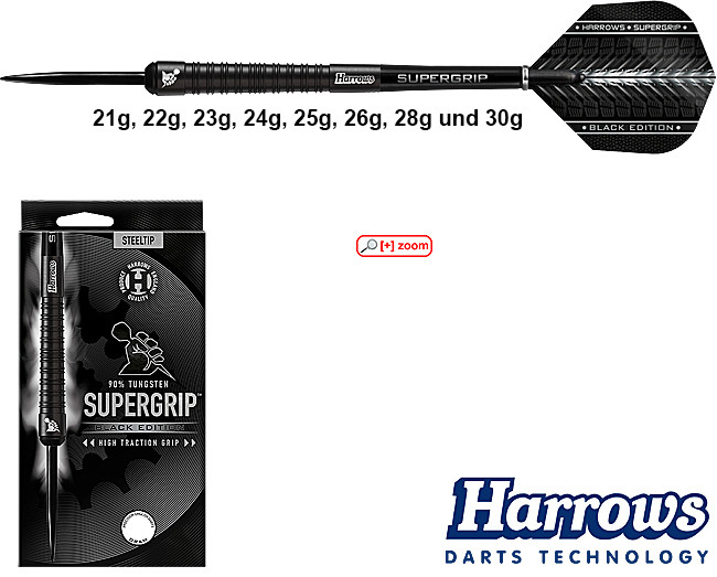 Harrows Supergrip Black Edition 90%