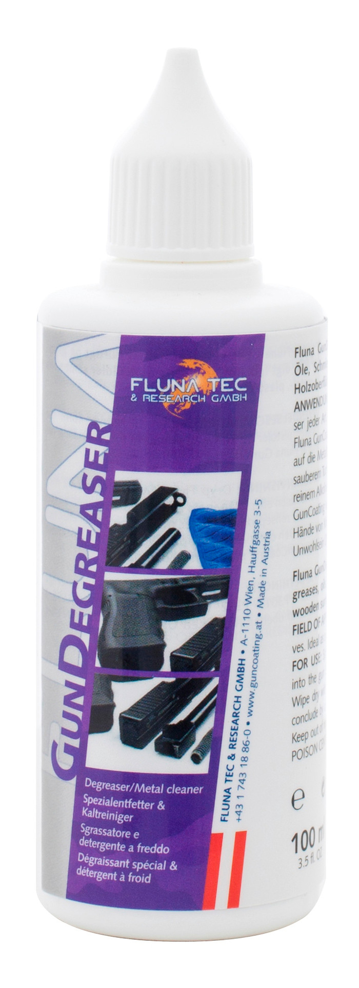 Fluna Tec Gun Degreaser 100 ml Kaltentfetter