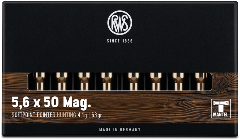 RWS 5,6x50 Mag. Softpoint 4,1g / 63gr