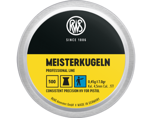 2135922 RWS Meisterkugeln 4,5mm Diabolo 0,45 g