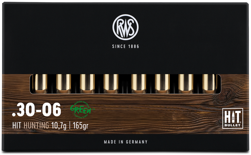RWS .30-06 HIT 10,7g / 165gr Büchsenpatrone