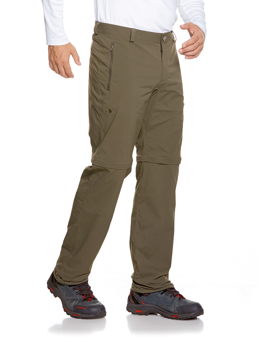 8219041a Tatonka Mariso M´s Zip Off  Pants Bark Green