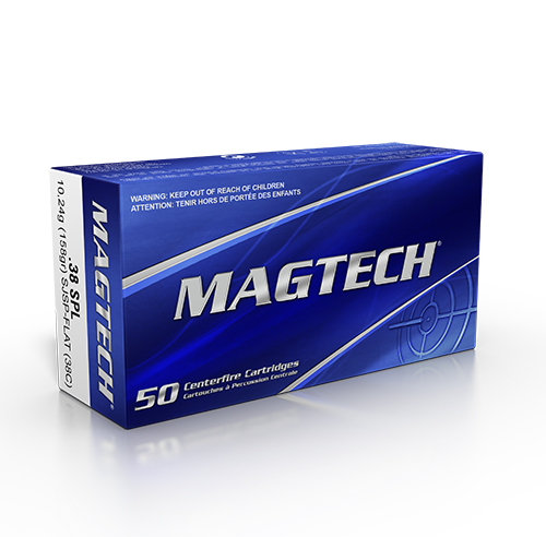 Magtech .38 Special SJSP- FLAT 10,24g / 158 gr