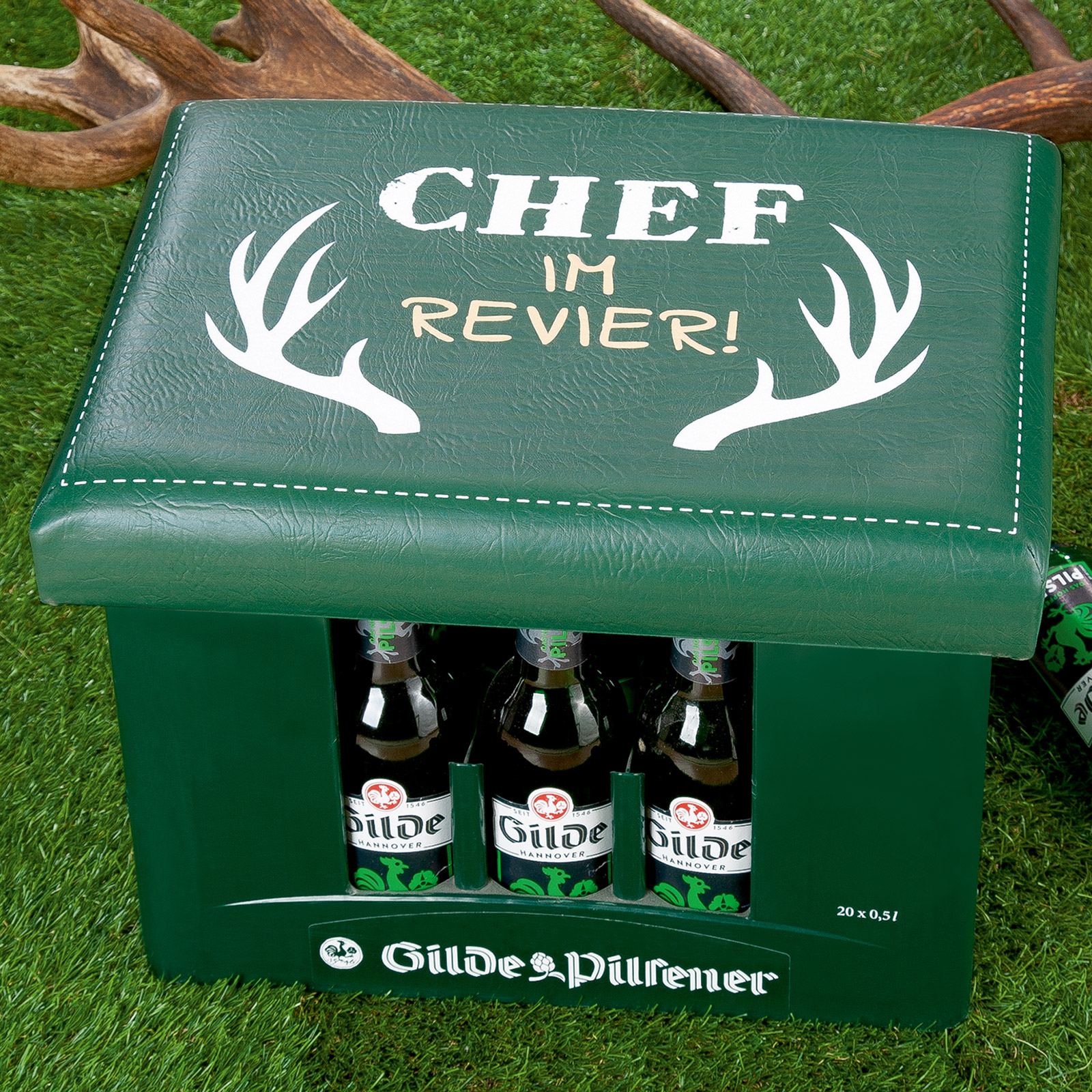 77831_2021 Sitzpolster „Chef im Revier“