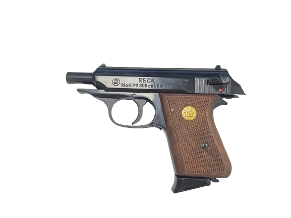 RECK PK800 Schreckschusspistole mit Holzgriffschalen