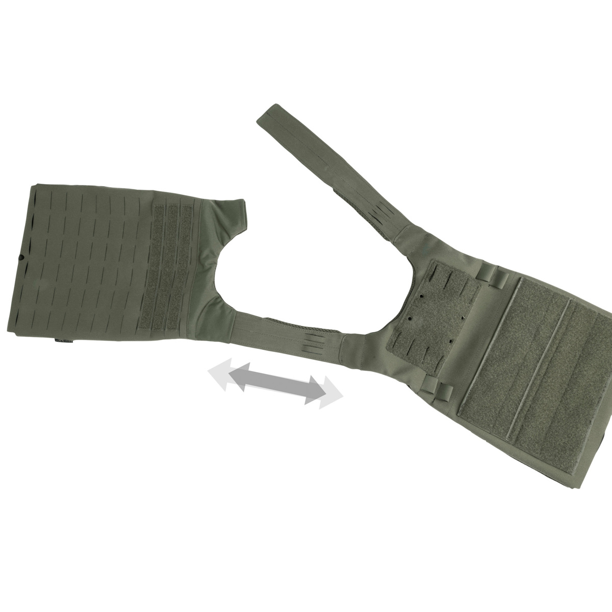 Tasmanian Tiger Plate Carrier LP LC Frame Plattenträger Stone-Grey-Olive IRR