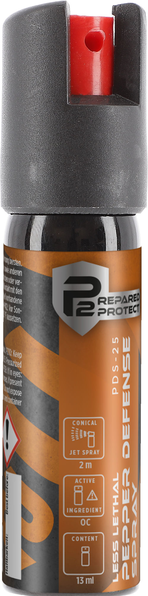 P2P PDS-25 Pfefferspray konischer Strahl 13 ml