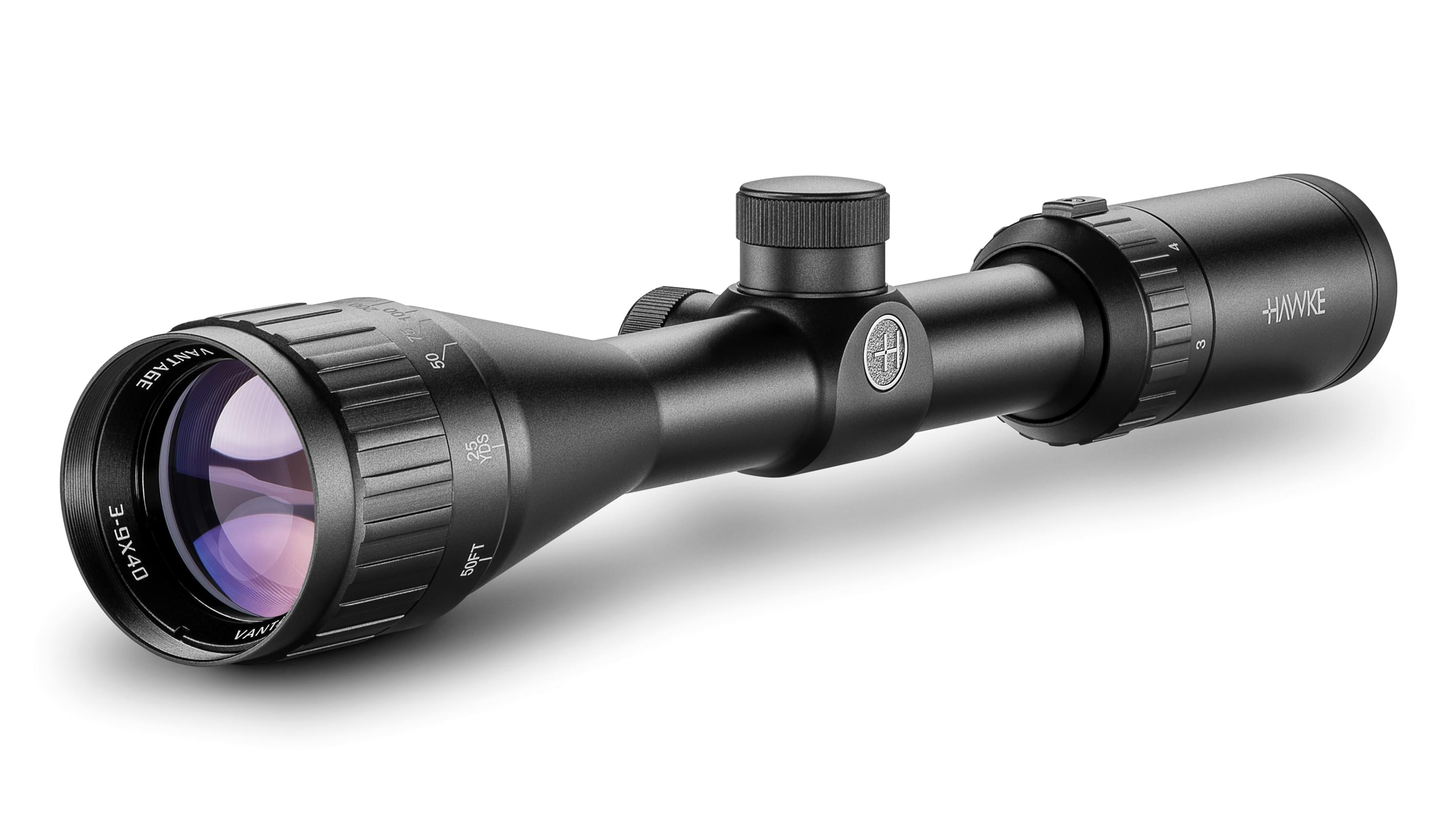 Hawke_Riflescope_Vantage_3-9x40_AO Hawke Vantage 3-9x40 AO Zielfernrohr mit Mildot Absehen