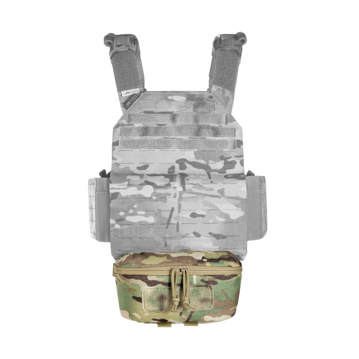 Tasmanian Tiger Plate Carrier Pouch VL Zusatz-Fronttasche Multicam