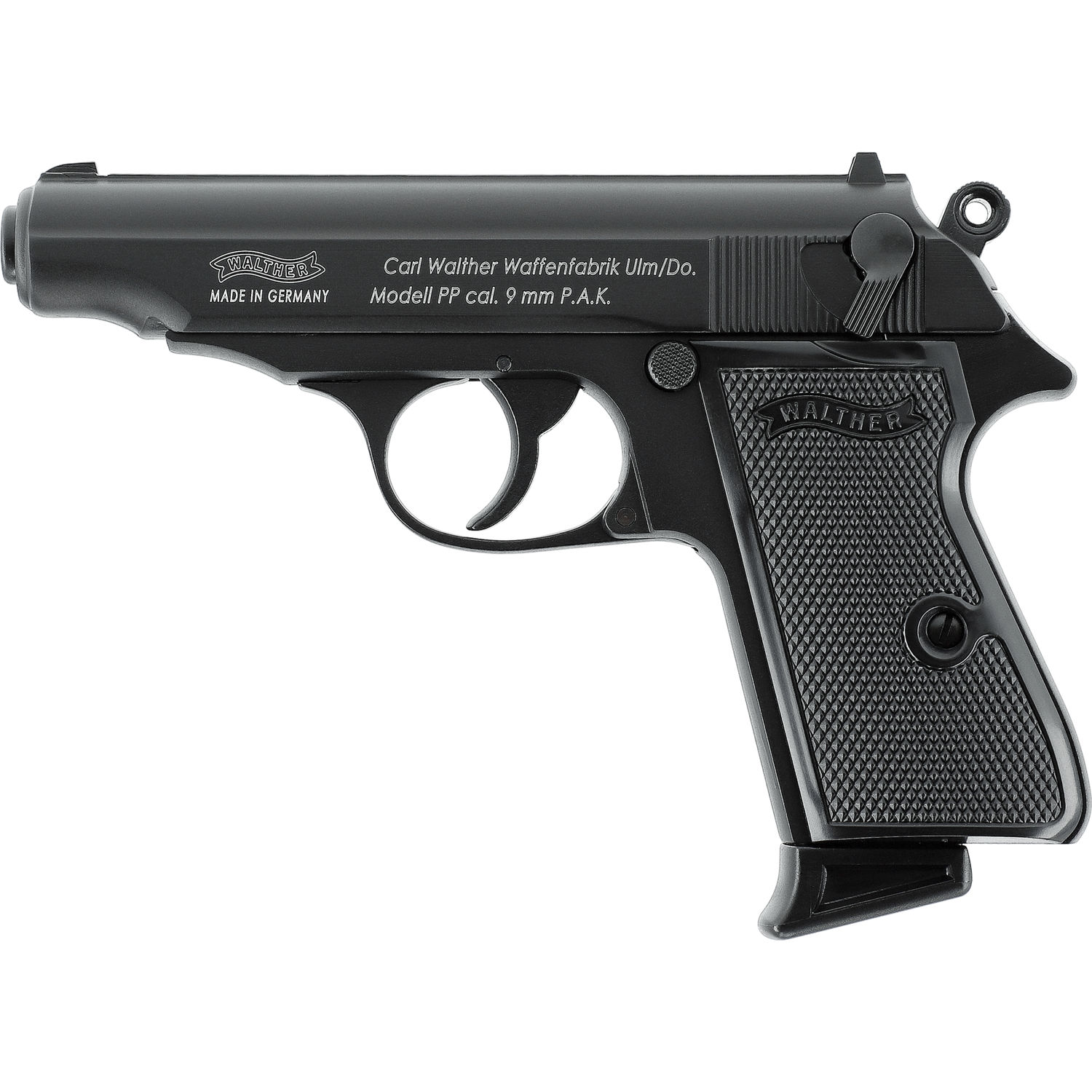 Walther PP Schreckschusspistole 9mm P.A.K. Walther PP Schreckschusspistole 9mm P.A.K.