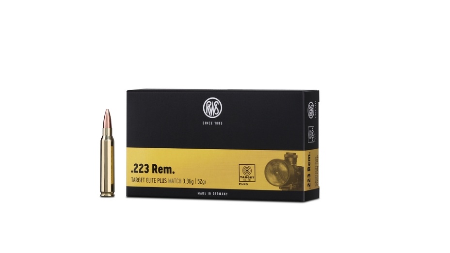 RWS .223 Rem. Target Elite Plus 3,4g / 52gr