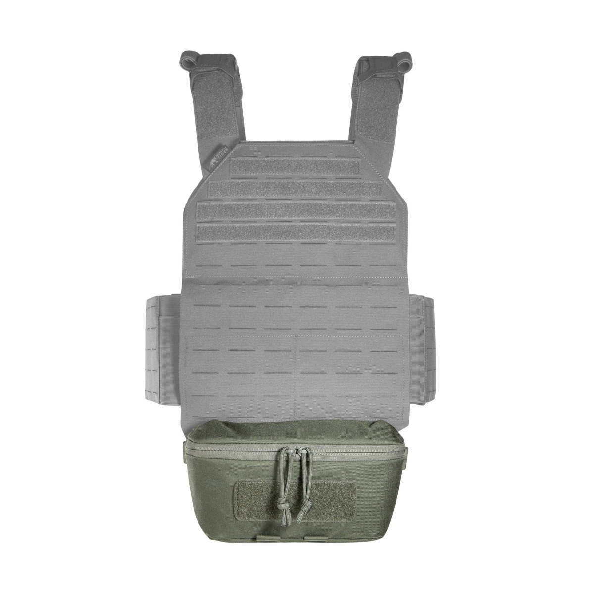 Tasmanian Tiger Plate Carrier Pouch VL Zusatz-Fronttasche Olive