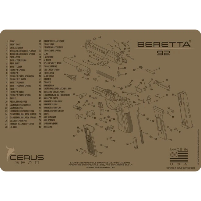 Beretta-92-Schematic-Cleaning-Mat_660x