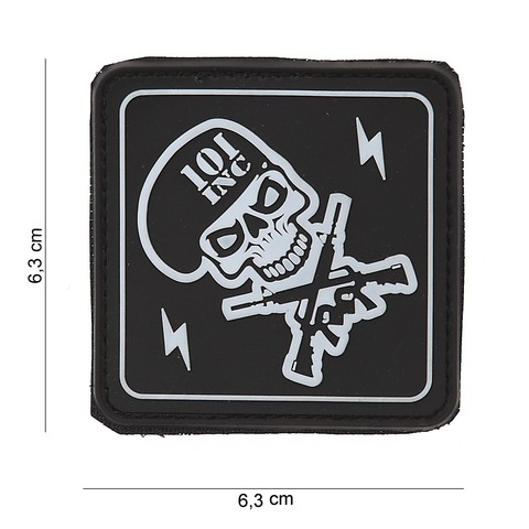 4441203539_m Patch "101 INC Skull & Gun's"