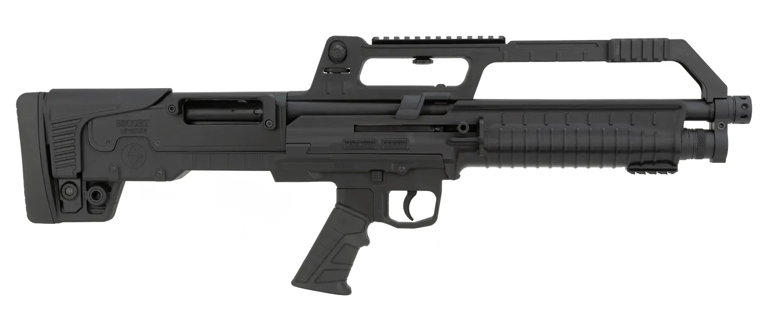 Hatsan Escort BULL TAC Schwarz 18" Tragegriff 12/76 Halbautomatischeflinte Hatsan Escort BULL TAC Schwarz 18" Tragegriff 12/76 Halbautomatischeflinte